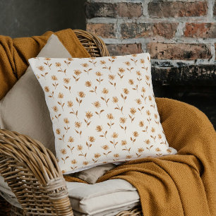 Coussin Little Budding Queen Annes - Cottage core motif.