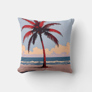 Coussin Littoral Crimson