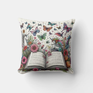 Coussin Livres magiques