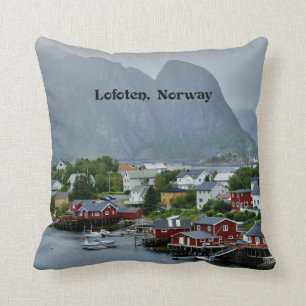 Coussin Lofoten, Norvège Photographie du paysage pittores