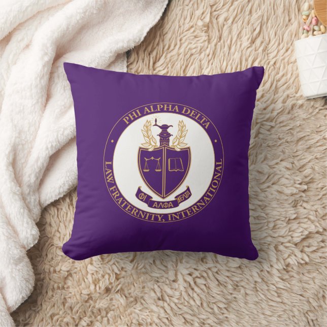 Coussin Logo de Phi Alpha Delta (Couverture)