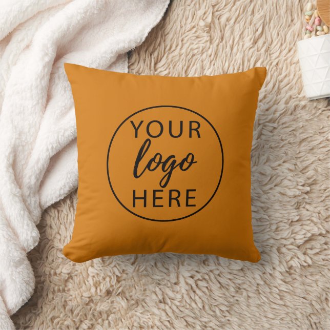 Coussin Logo d'entreprise personnalisé Bureau d'entreprise (Couverture)