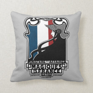 Coussin Logo du ministère des Affaires magiques de la Fra