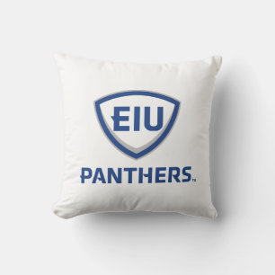 Coussin Logo Eastern Illinois Panthers Shield & Wordmark