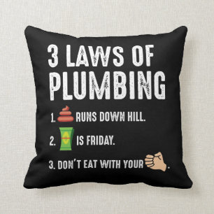 Coussin Lois sur le don de plomberie pour Plumber Journeym