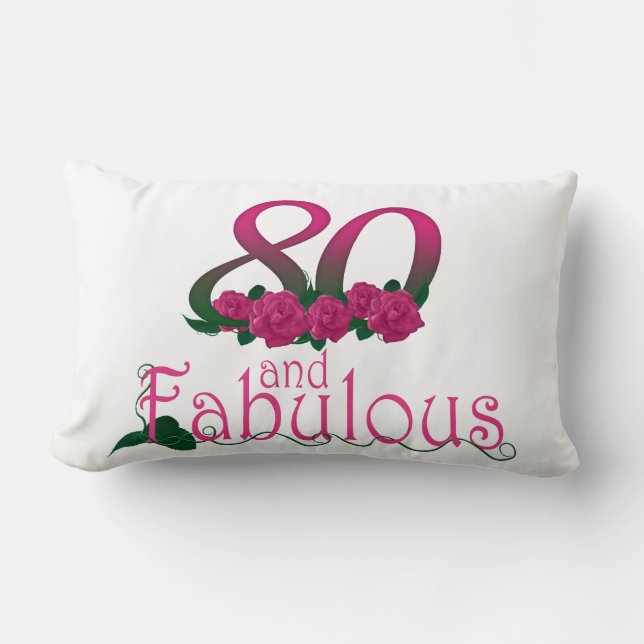 coussin lombaire 13" de quatre-vingtième (Recto)