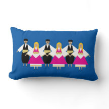 Coussin lombaire de danseurs de Trikeri Grèce
