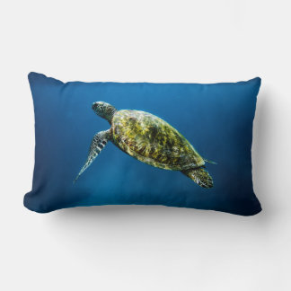 Coussin lombaire de la tortue bleue de l'océan
