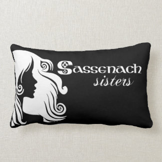 Coussin lombaire de logo de soeurs de Sassenach
