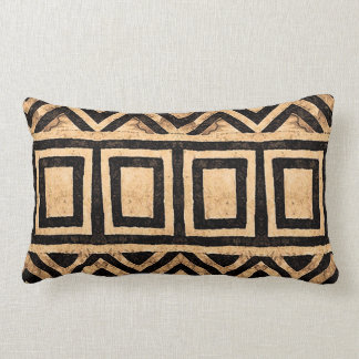Coussin lombaire de motif de tissu de Kuba