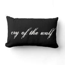 Coussin lombaire de polyester de "loup"