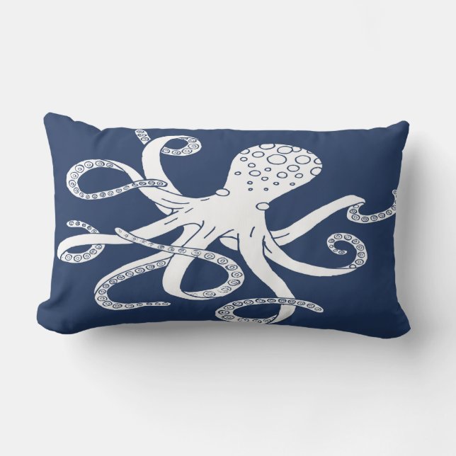 Coussin lombaire de poulpe nautique (Recto)