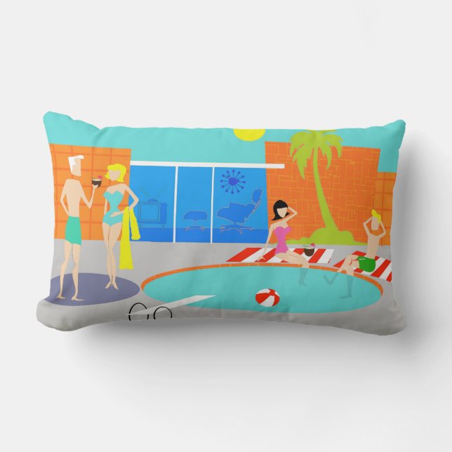 Coussin lombaire de rétro réception au bord de la (Recto)