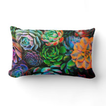 Coussin lombaire de texture succulente de nature