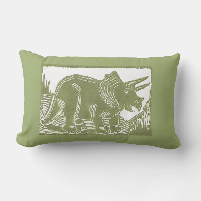 Coussin lombaire de Triceratops (Recto)