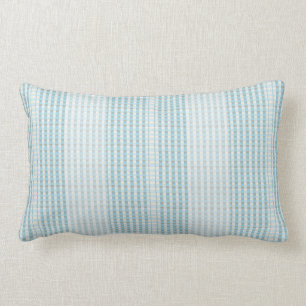 Coussin lombaire d'intérieur bleu-clair et de