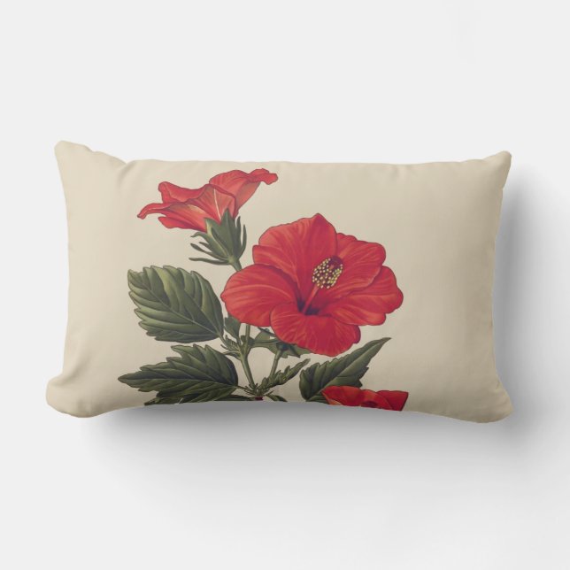 Coussin lombaire extérieur bronzage de ketmie (Recto)