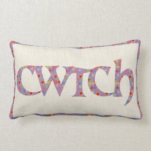 Coussin lombaire floral d'amusement, coussin de