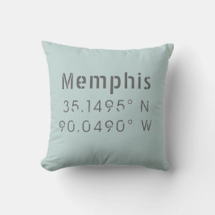 Coussin Longue Memphis Latitude Jeu d'oreiller