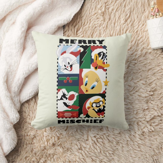 Coussin LOONEY TUNES™ Joyeux Mischief (Couverture)