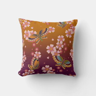 Coussin L'or de Sakura Blossom