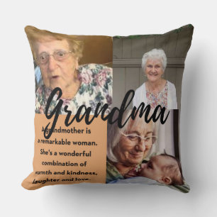 Coussin L'oreiller à lancer amoureux de grand-mère