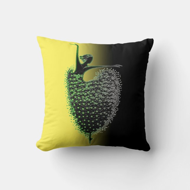 Coussin L'oreiller à lancer Ballerina (Recto)