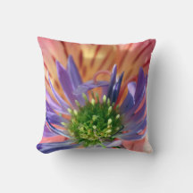 L'oreiller jeté Fleur de l'Éveil