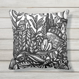 Coussin L'Oreillers à lancer de sauterelles Raoul Dufy