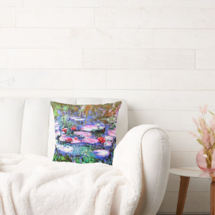 Coussin Los Nenufares par Monet