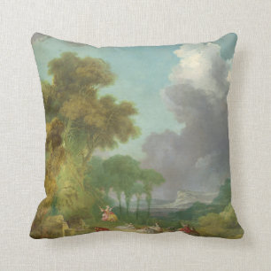 Coussin L'oscillation par Jean-Honore Fragonard