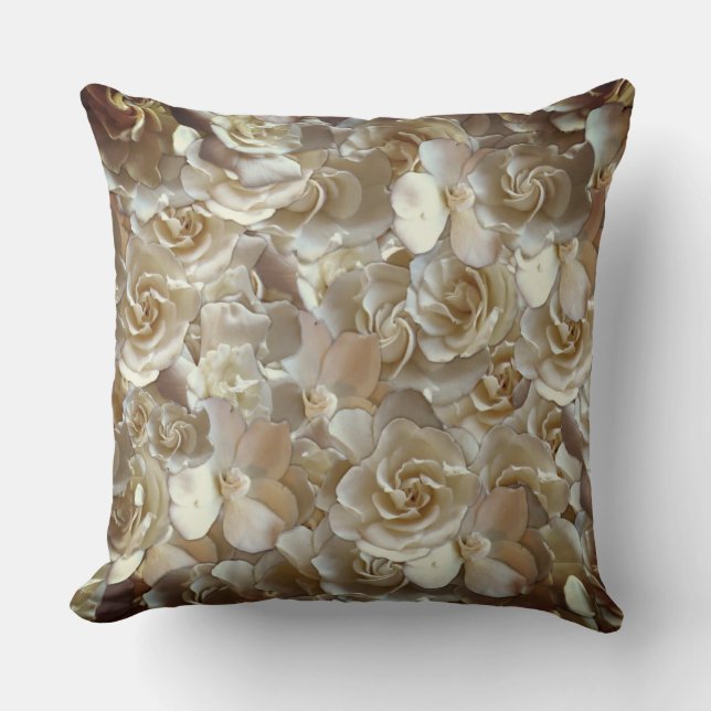 Coussin Lots de beautiful rose petals (Recto)