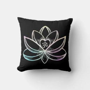 Coussin Lotus pastel