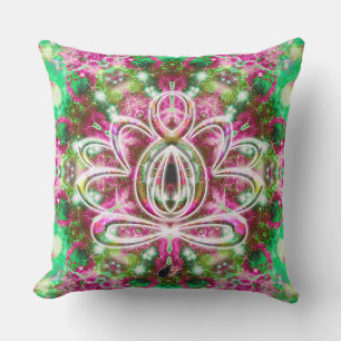 Coussin Lotus Zen Lumineux