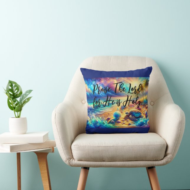 Coussin Louange au Seigneur (Chaise)