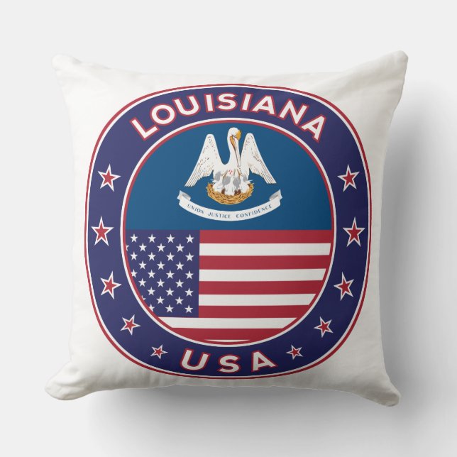 Coussin Louisiane (Recto)