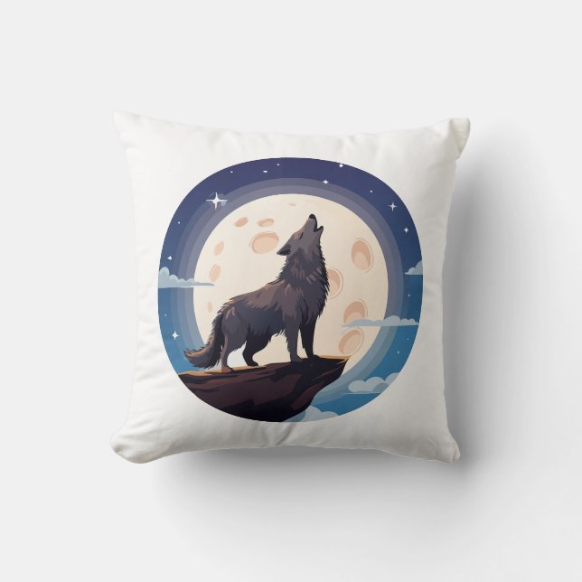 Coussin Loup (Recto)