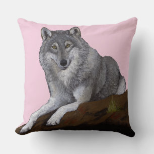 Coussin Loup