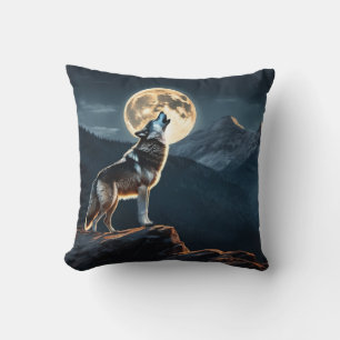 Coussin Loup