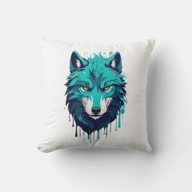 Coussin loup (Recto)