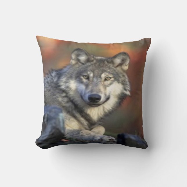 Coussin loup #1 (Recto)