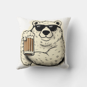 Coussin L'ours polaire cool