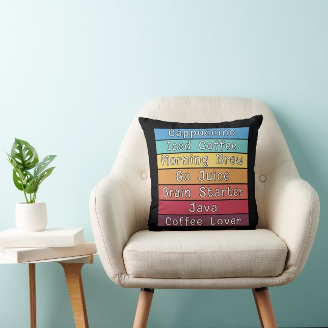 Coussin Louveur de café (Chaise)