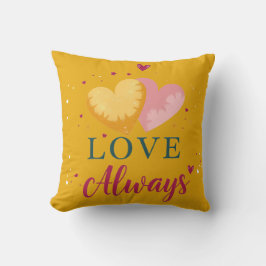 Coussin “Love Always” Heart Pillow