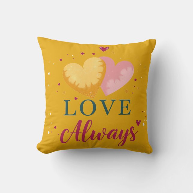 Coussin “Love Always” Heart Pillow (Recto)
