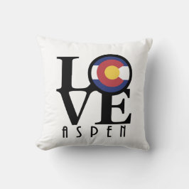 Coussin LOVE Aspen Colorado
