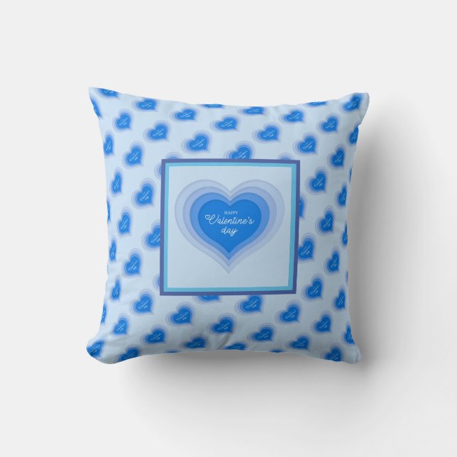 Coussin Love Elegant Moderne Populaire Meilleur Coeur (Recto)