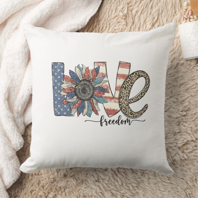 Coussin Love Freedom (Couverture)