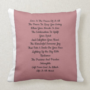 Coussin Love Inspirational