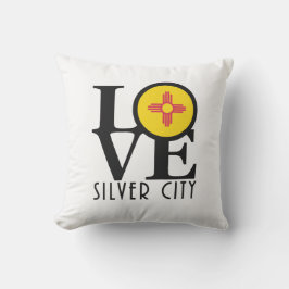 Coussin LOVE Silver City Nouveau-Mexique
